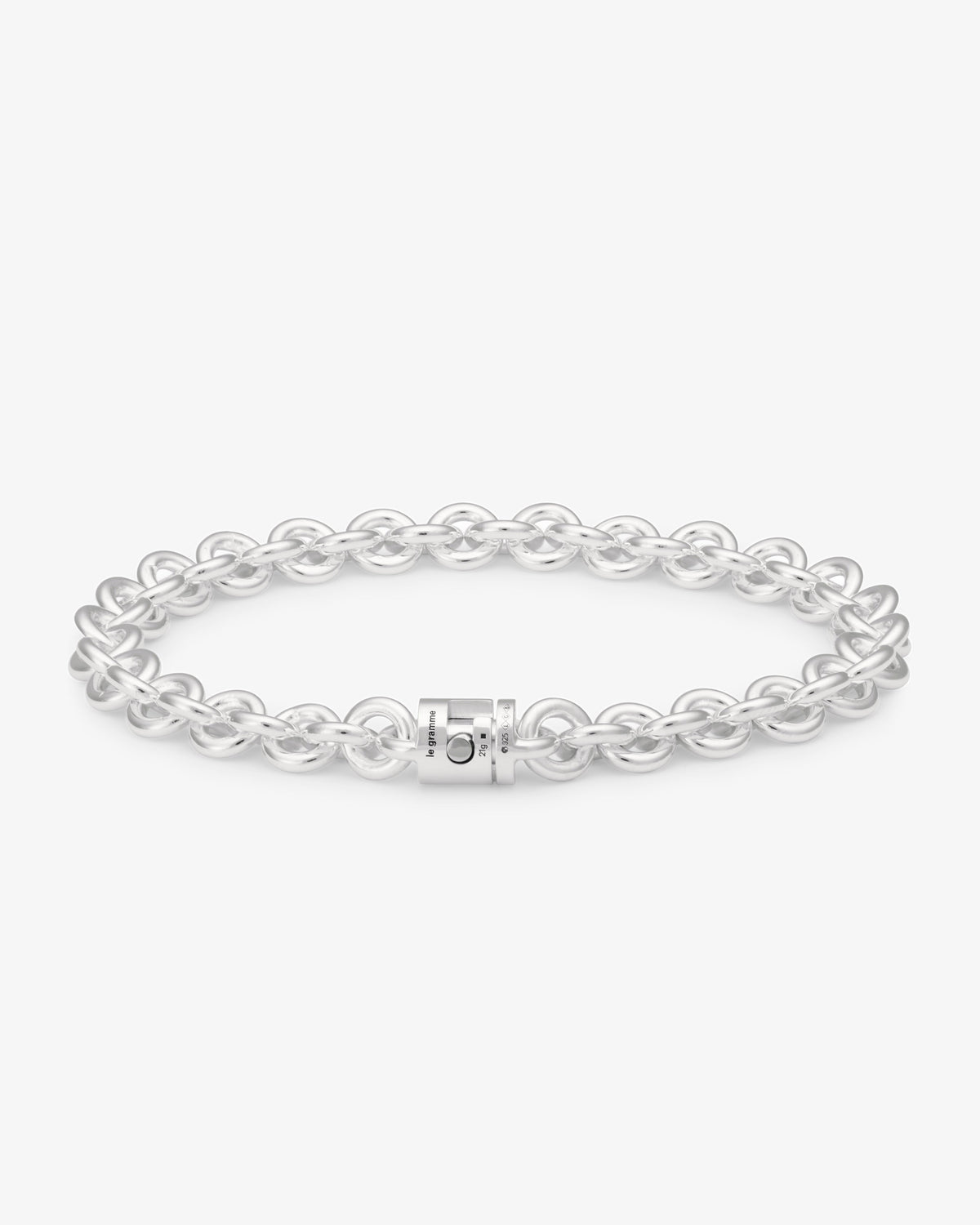 Le gramme 21g polished maillon bracelet