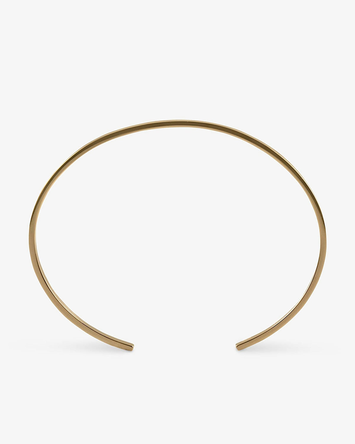 Le gramme 7g brushed 18k gold ribbon bracelet