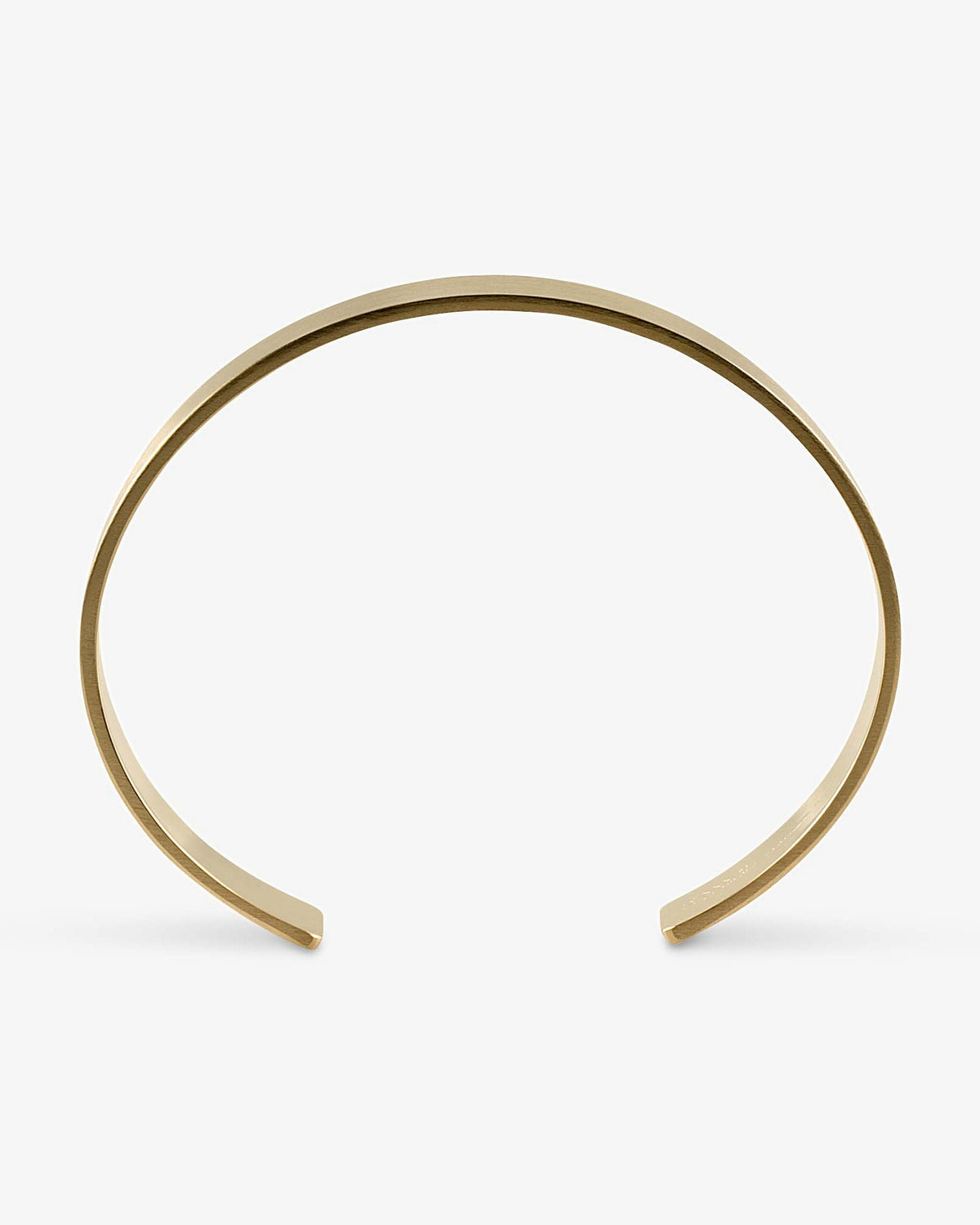 Le gramme 33g polished 18k gold ribbon bracelet