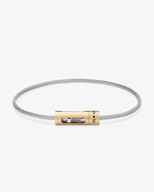 Le gramme 6g punched cable bracelet