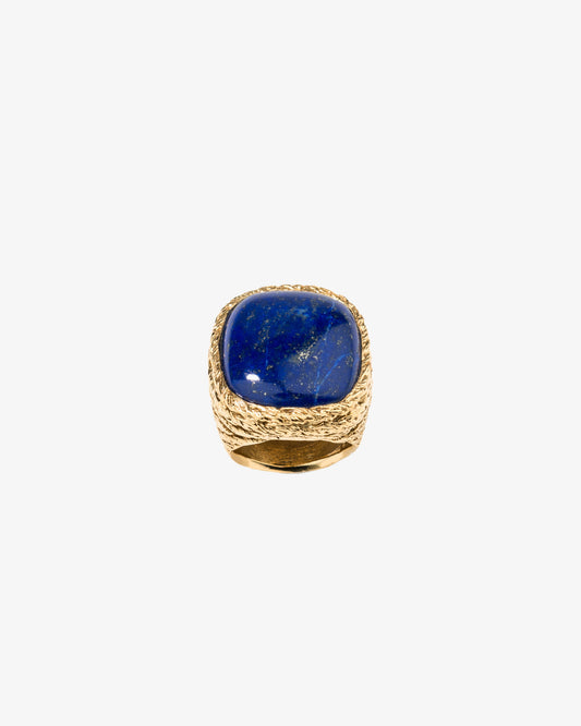 Aurelie Bidermann Lapis Lazuli Miki Ring