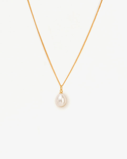 Wouters & Hendrix Gold 18K Gold Pearl Pendant Necklace