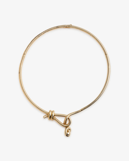 Eddie Borgo Knotted Rope Necklace