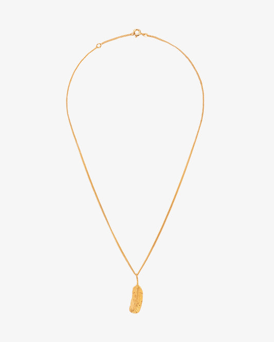 Wouters & Hendrix Feather Pendant Necklace