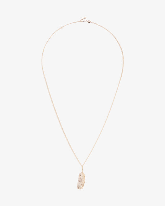 Wouters & Hendrix Feather Pendant Necklace