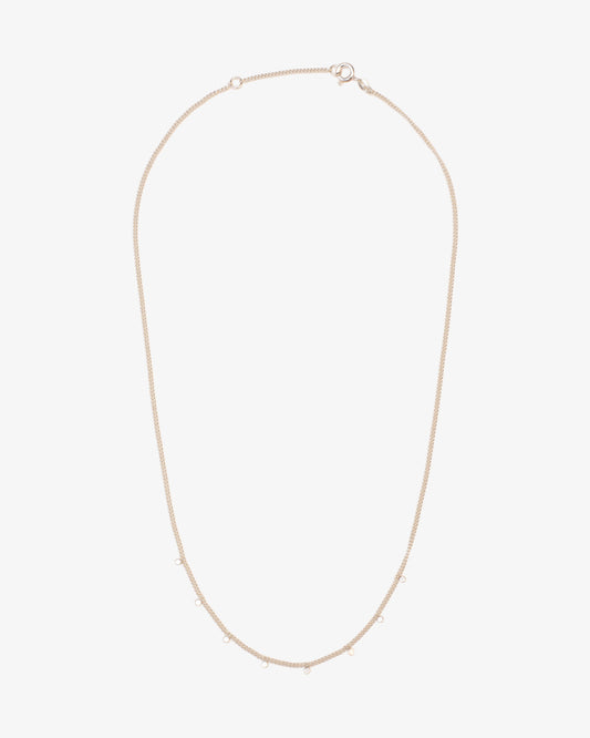 Wouters & Hendrix Hammered Charm Necklace