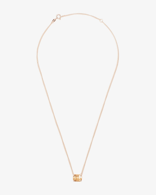 Wouters & Hendrix Citrine Crystal Necklace