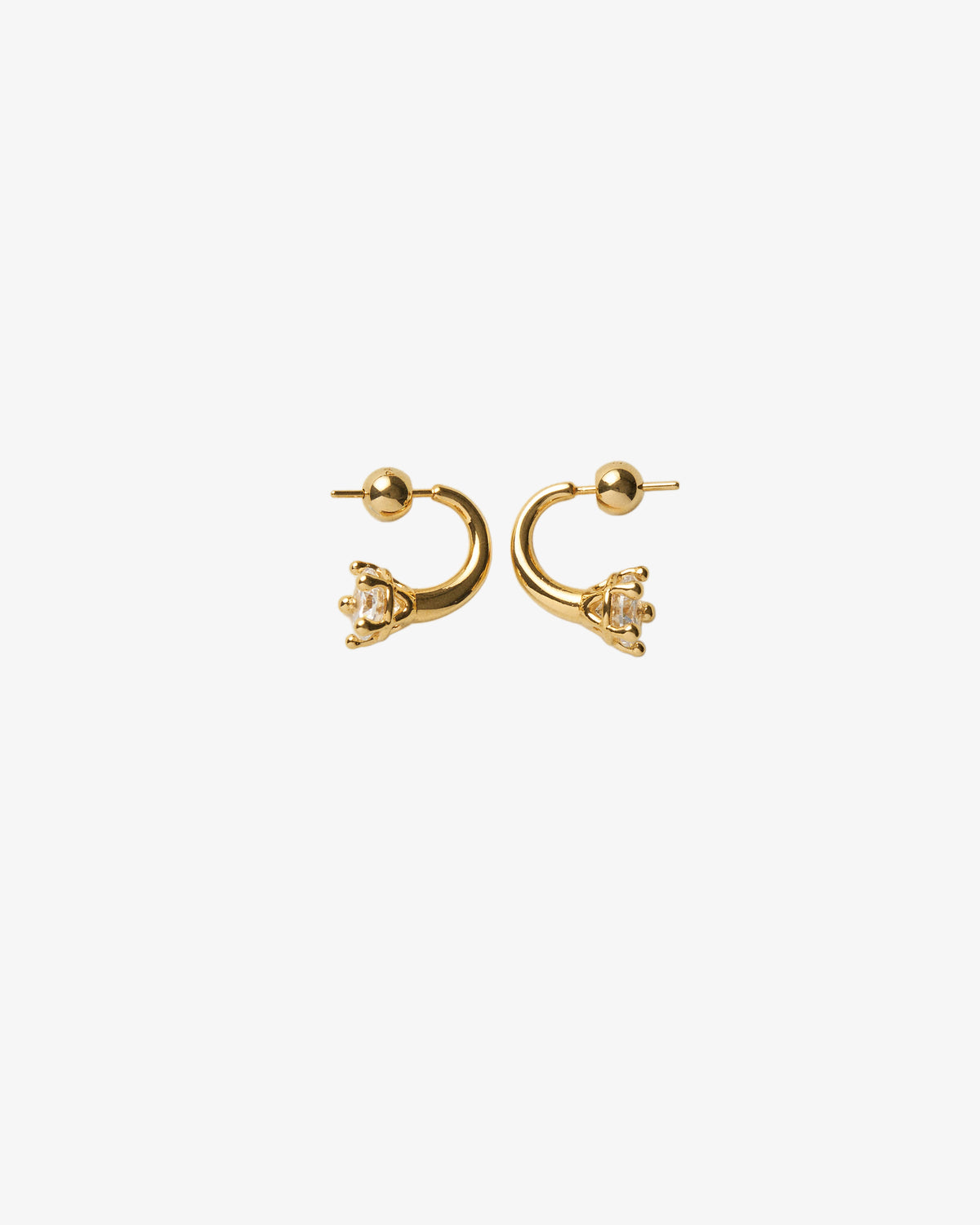 Panconesi Nova Earrings in 18-karat gold-plated brass