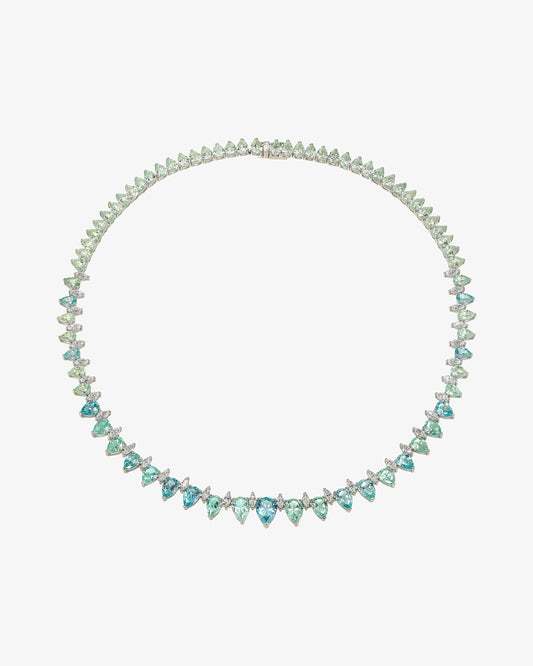 Anabela Chan Ocean Sapphire Infinity Necklace
