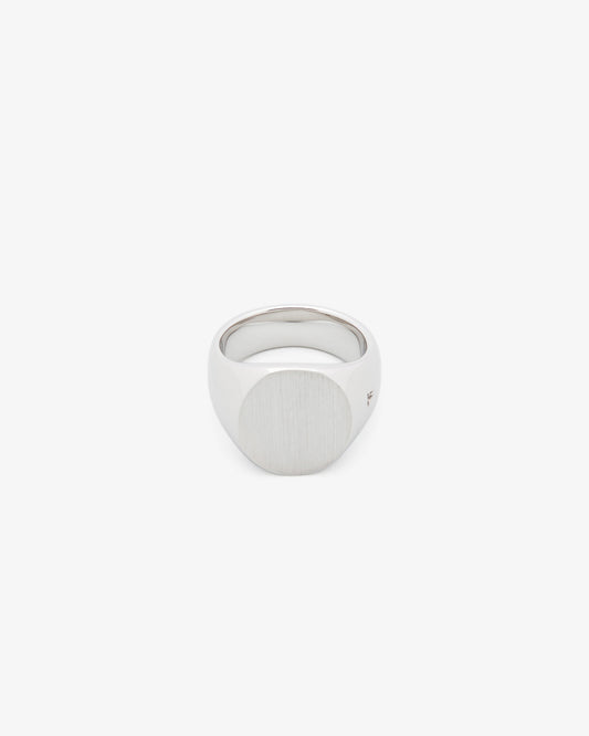 Tom Wood Oval Satin Ring