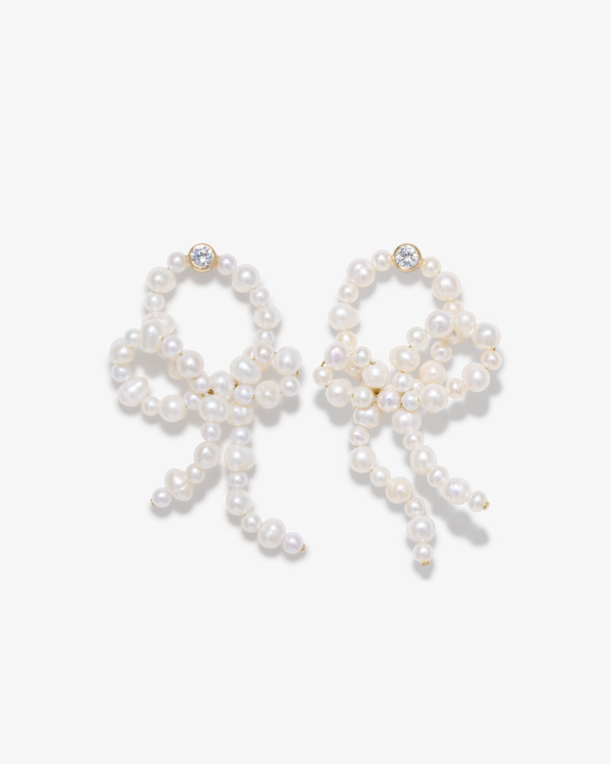 Completed Works – Loop The Loop Earrings