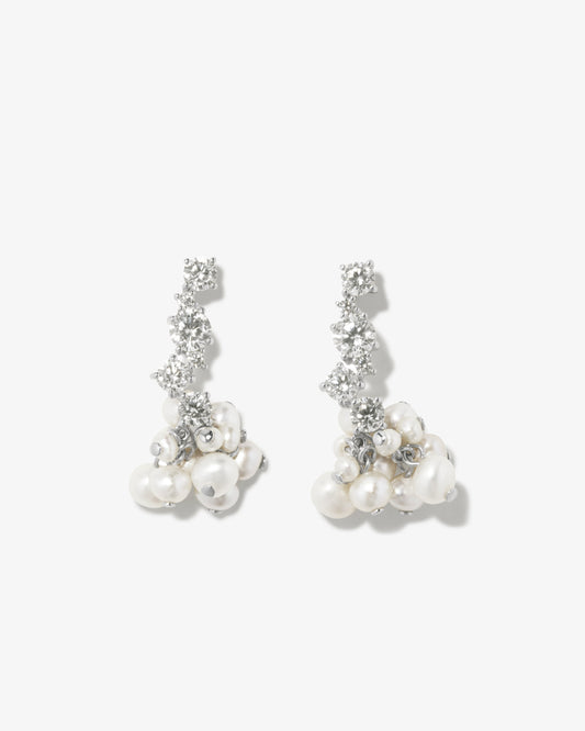 Completed Works – Pearl Eearrings