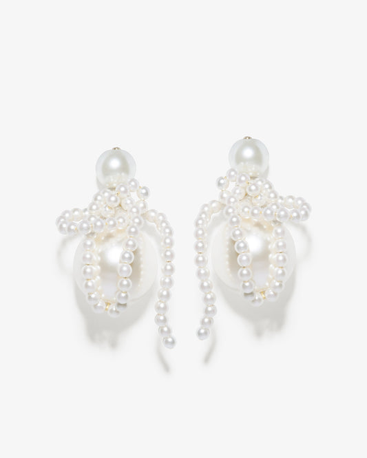 Completed Works – Pearl Earrings