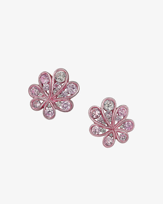 Anabela Chan Pale Rose Chanterelle Studs