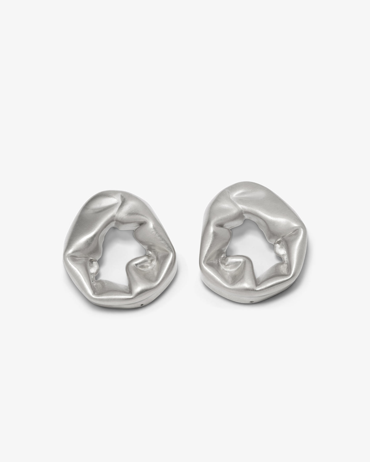 Completed Works – Scrunch Earrings