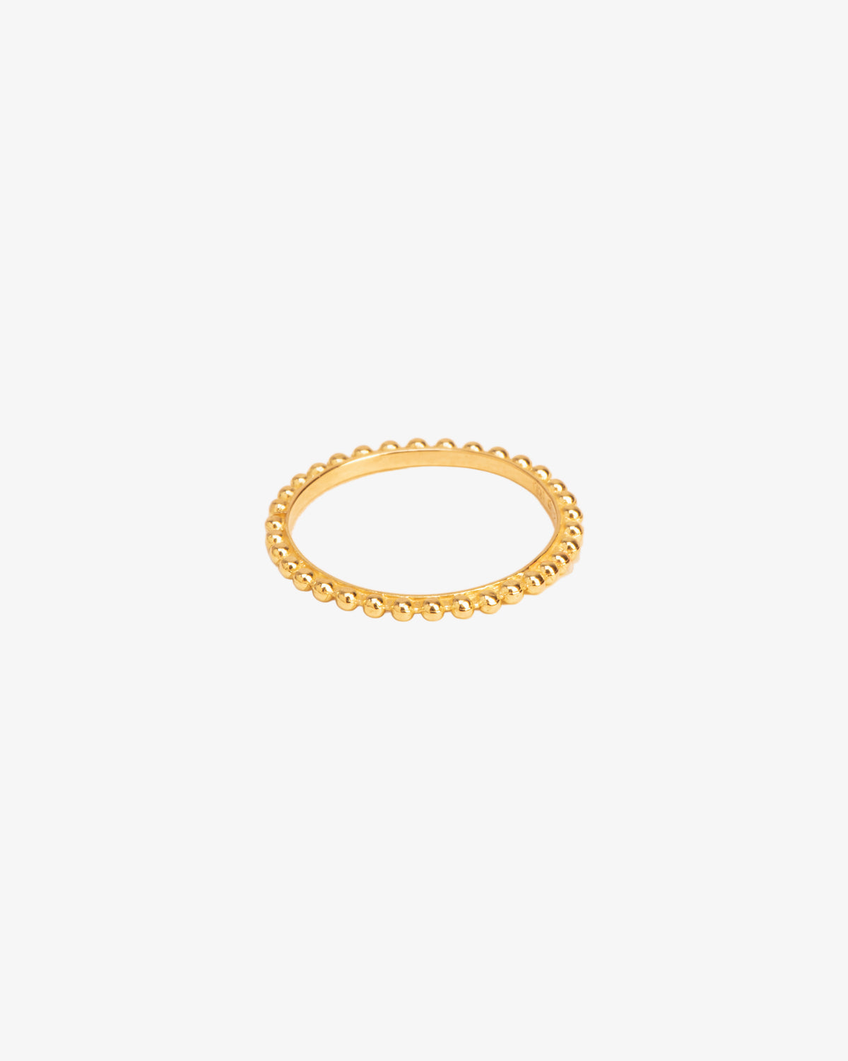 Wouters & Hendrix Gold 18K Gold Ball Chain Ring