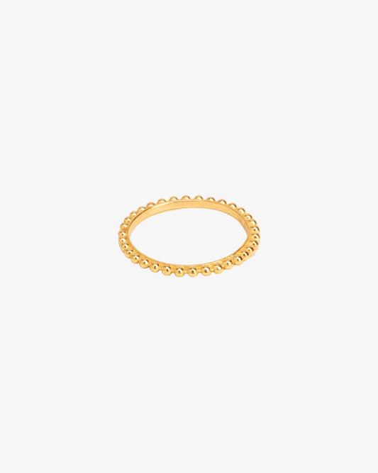 Wouters & Hendrix Gold 18K Gold Ball Chain Ring