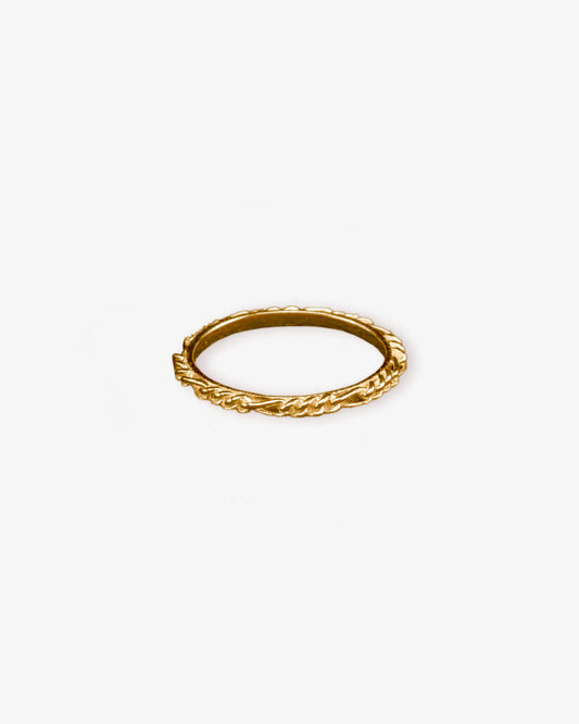 Wouters & Hendrix Gold 18K Gold Figaro Chain Ring