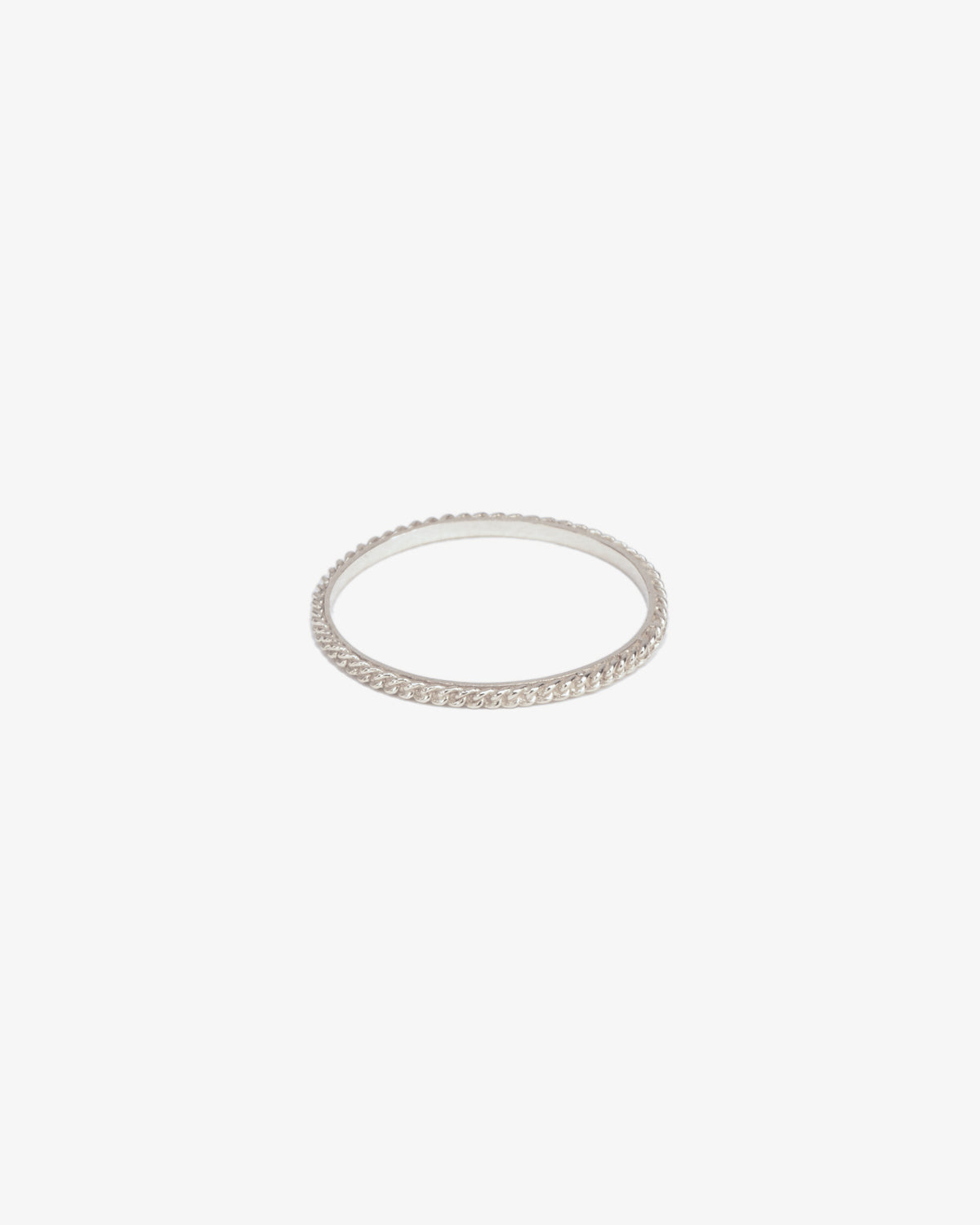 Wouters & Hendrix Gold 18K White Gold Gourmet Chain Ring