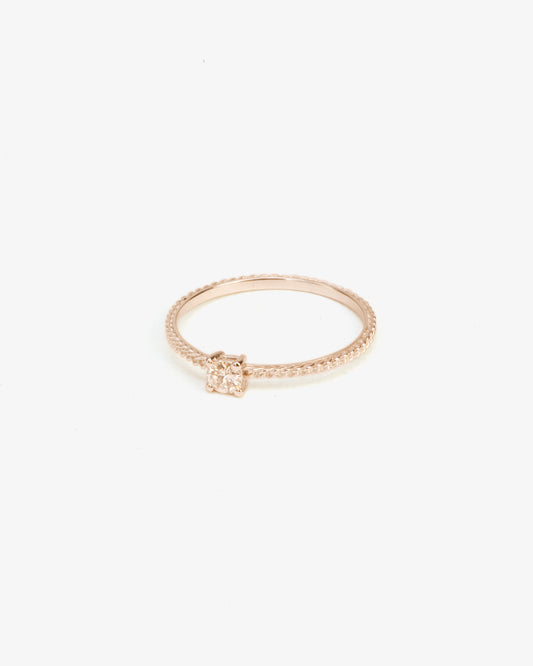 Wouters & Hendrix Gold 18K White Gold Gourmet Chain Diamond Ring