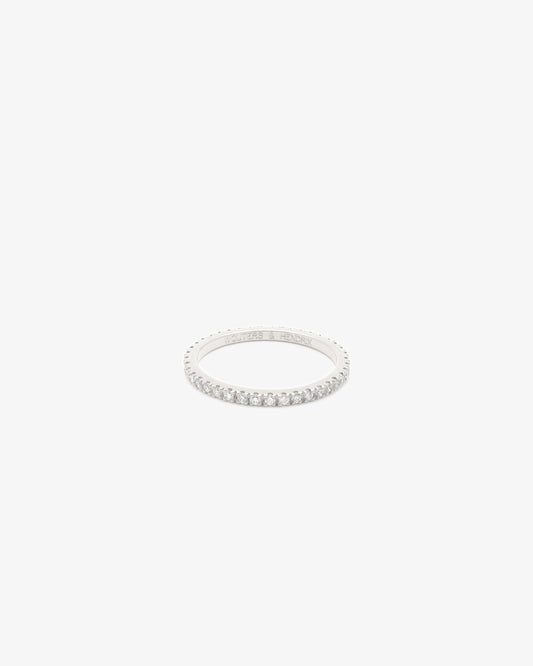 Wouters & Hendrix Gold 18K White Gold Diamond Eternity Ring
