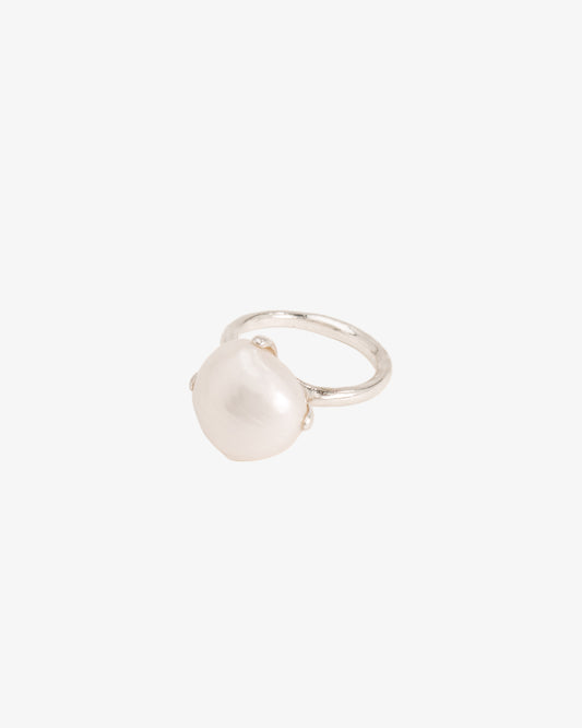 Organic Large Freshwater Pearl Ring