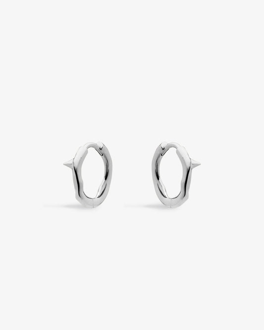Shaun Leane Rose Thorn Mini Hoop Earrings