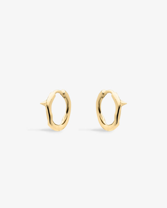 Shaun Leane Rose Thorn Mini Hoop Earrings