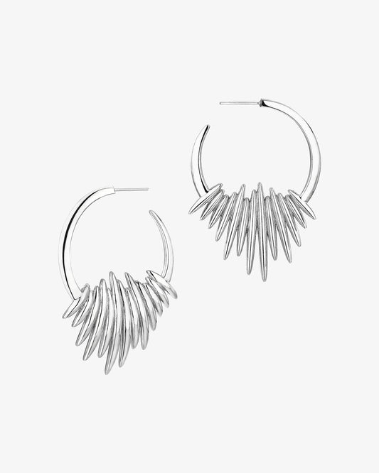Quill Hoop Earrings