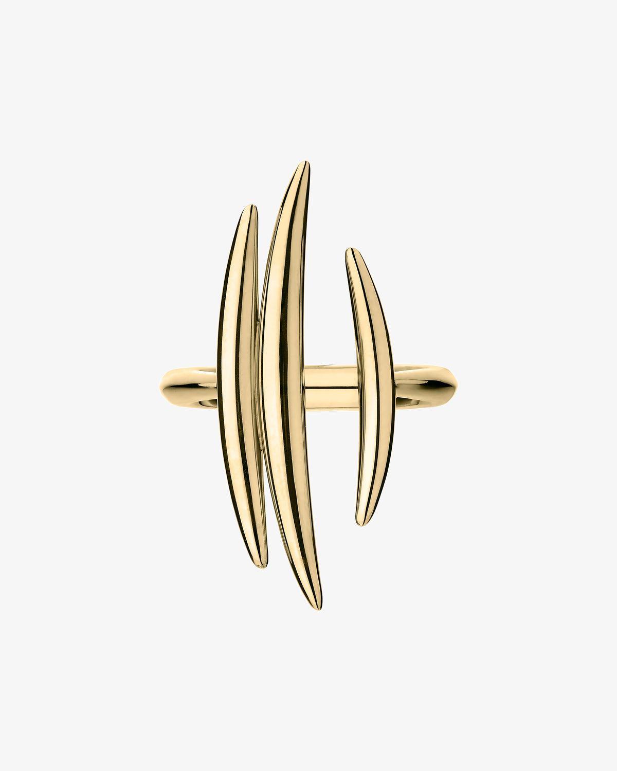 Quill Triple Bar Ring