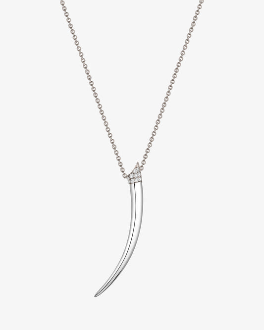 Sabre Diamond Pave Pendant