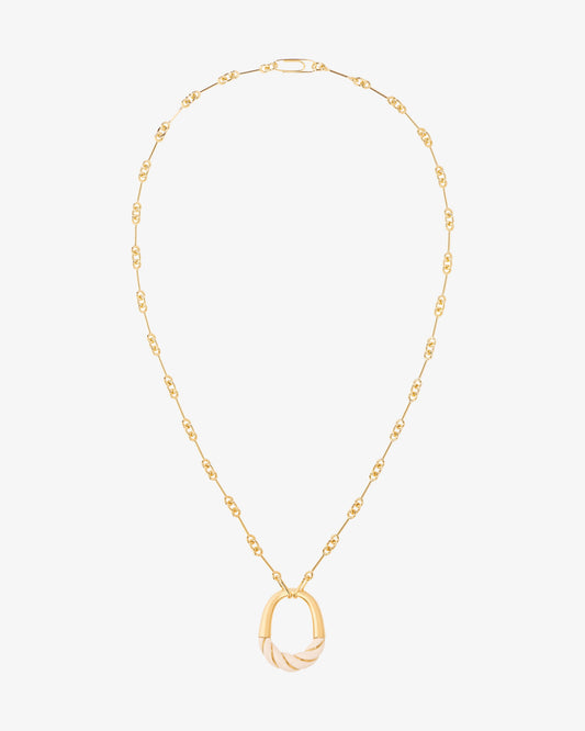 Aurelie Bidermann Ivory Diana Necklace