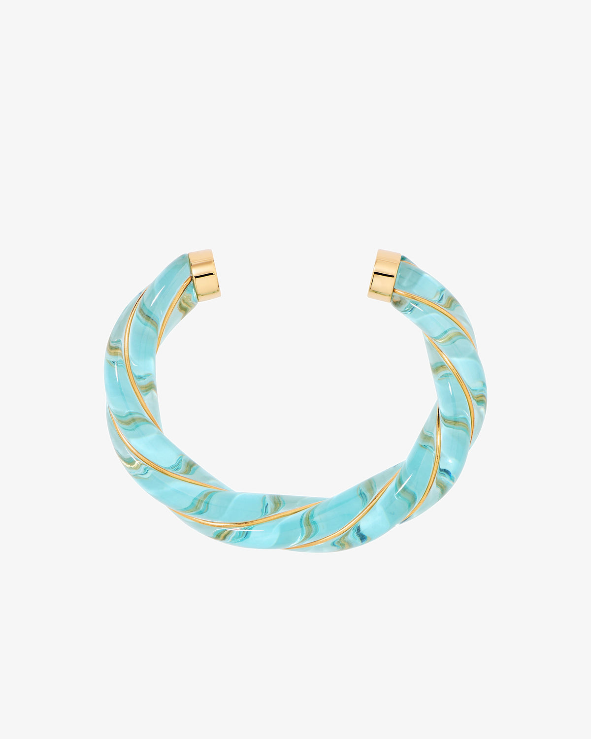 Aurelie Bidermann Translucent Sky Blue Diana Bracelet