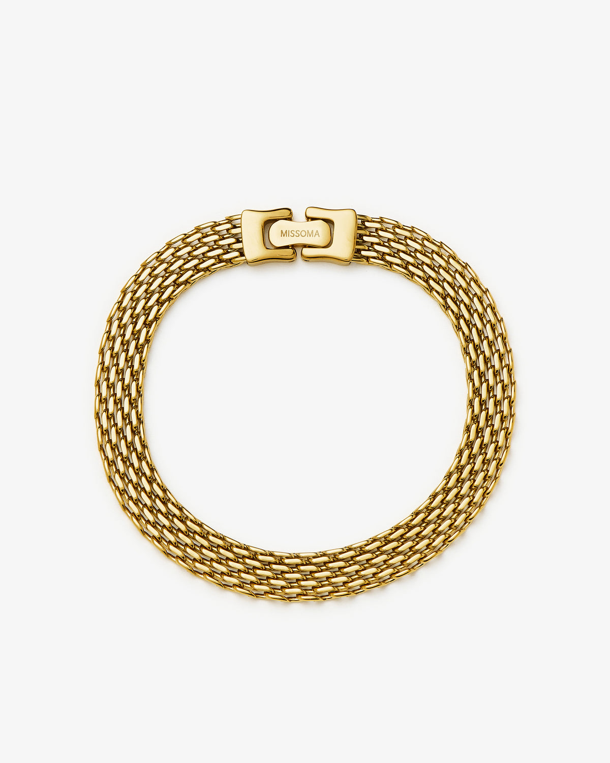 Missoma Heirloom Chain Bracelet in gold-plated metal