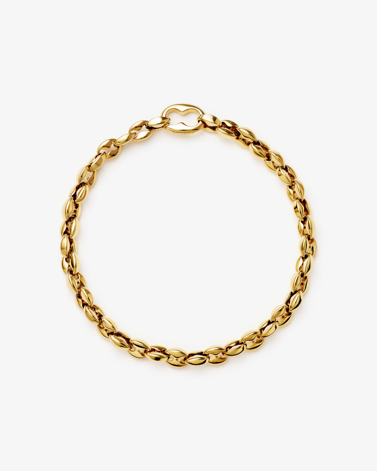 Missoma Mariner Chain Bracelet in gold-plated metal