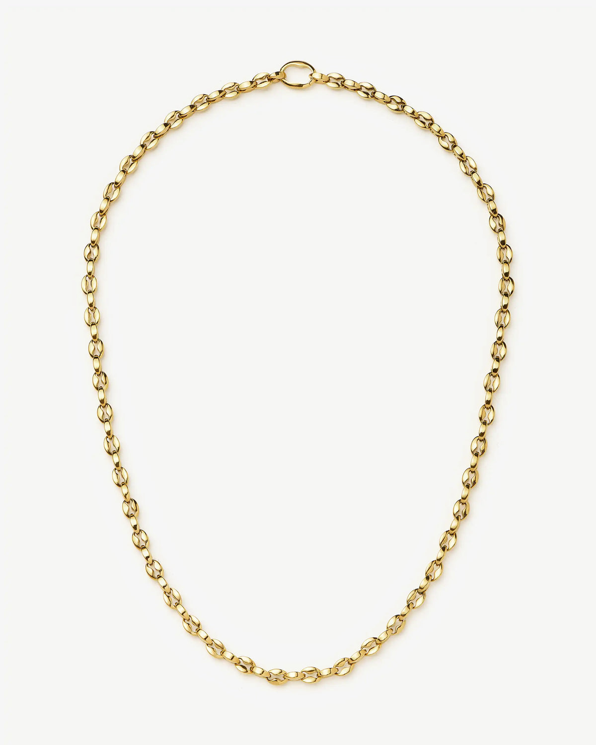 Missoma Mariner Chain Necklace in gold-plated metal