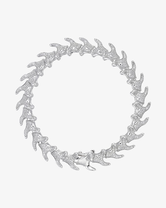 Shaun Leane Fine 18K White Gold Serpent's Trace Diamond Bracelet