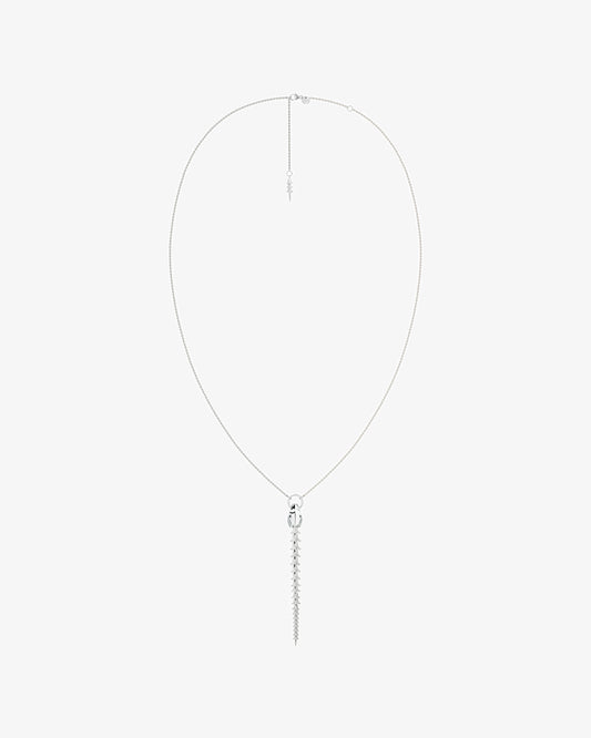 Serpent's Trace Drop Pendant