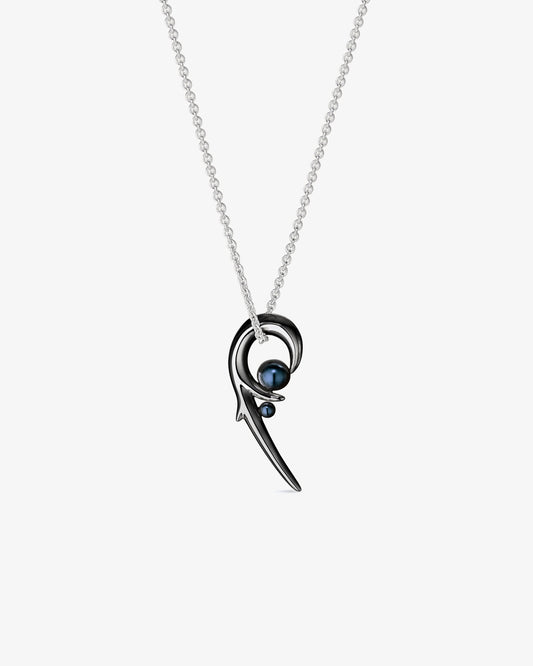 Shaun Leane Hooked Black Pearl Pendant