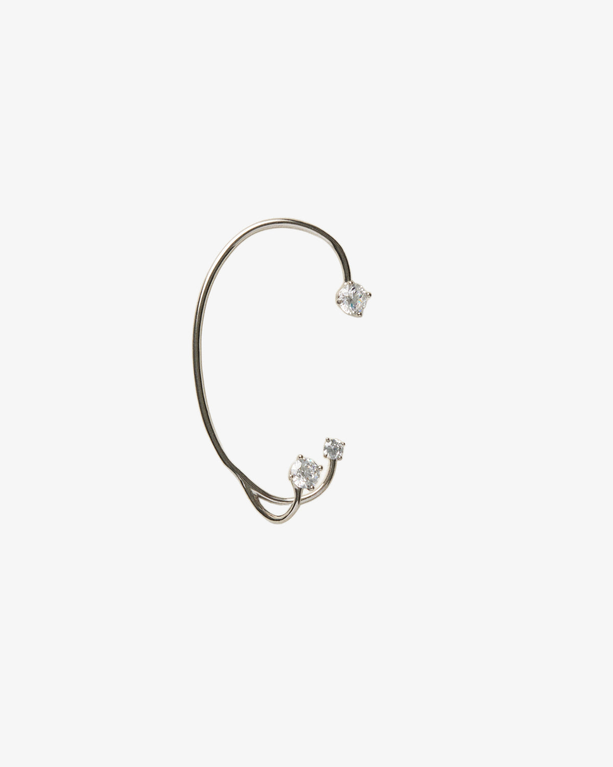 Panconesi Three Point Ear Cuff in 925 sterling silver