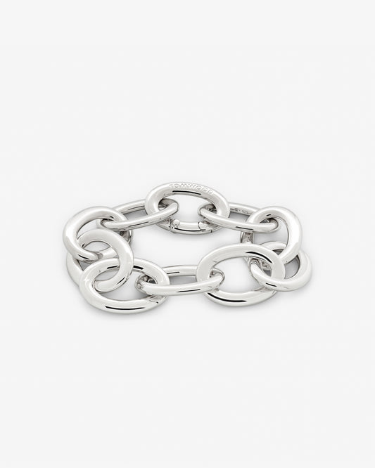 Tom Wood Chunky Link Bracelet in 925 sterling silver