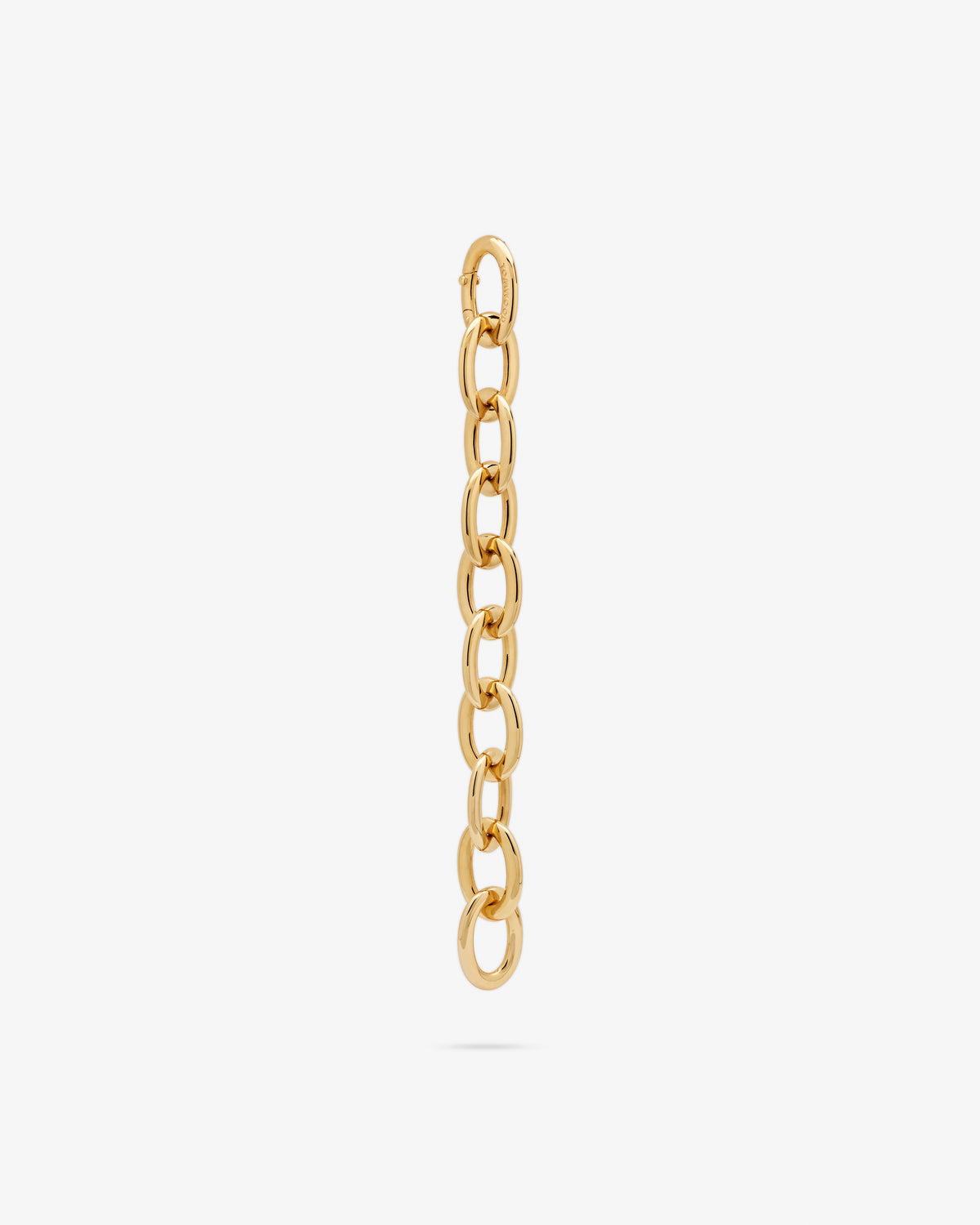 Tom Wood Chunky Link Bracelet in gold-plated sterling silver, second view