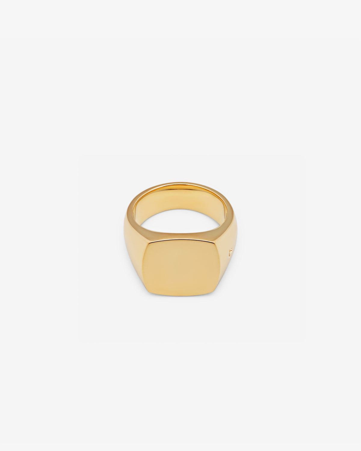 Tom Wood 9K Gold Cushion Ring in 9K yellow gold