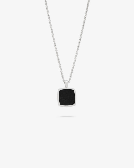 Tom Wood Cushion Pendant Onyx