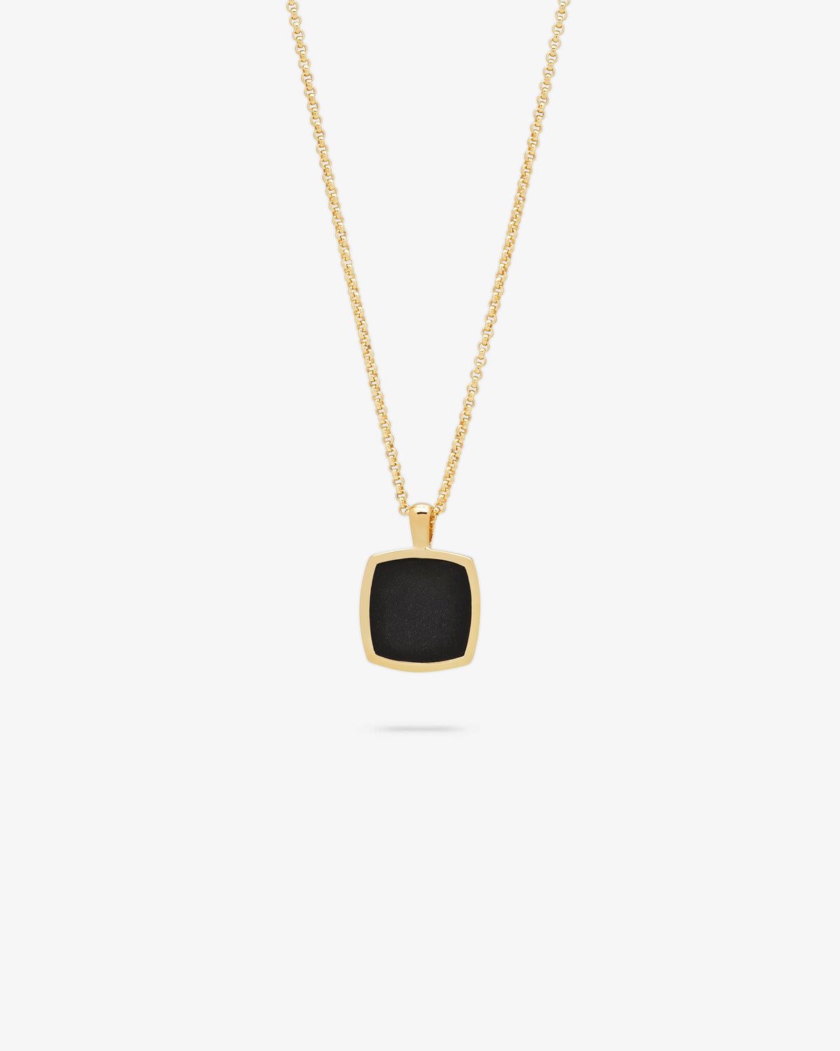 Tom Wood Cushion Pendant Onyx