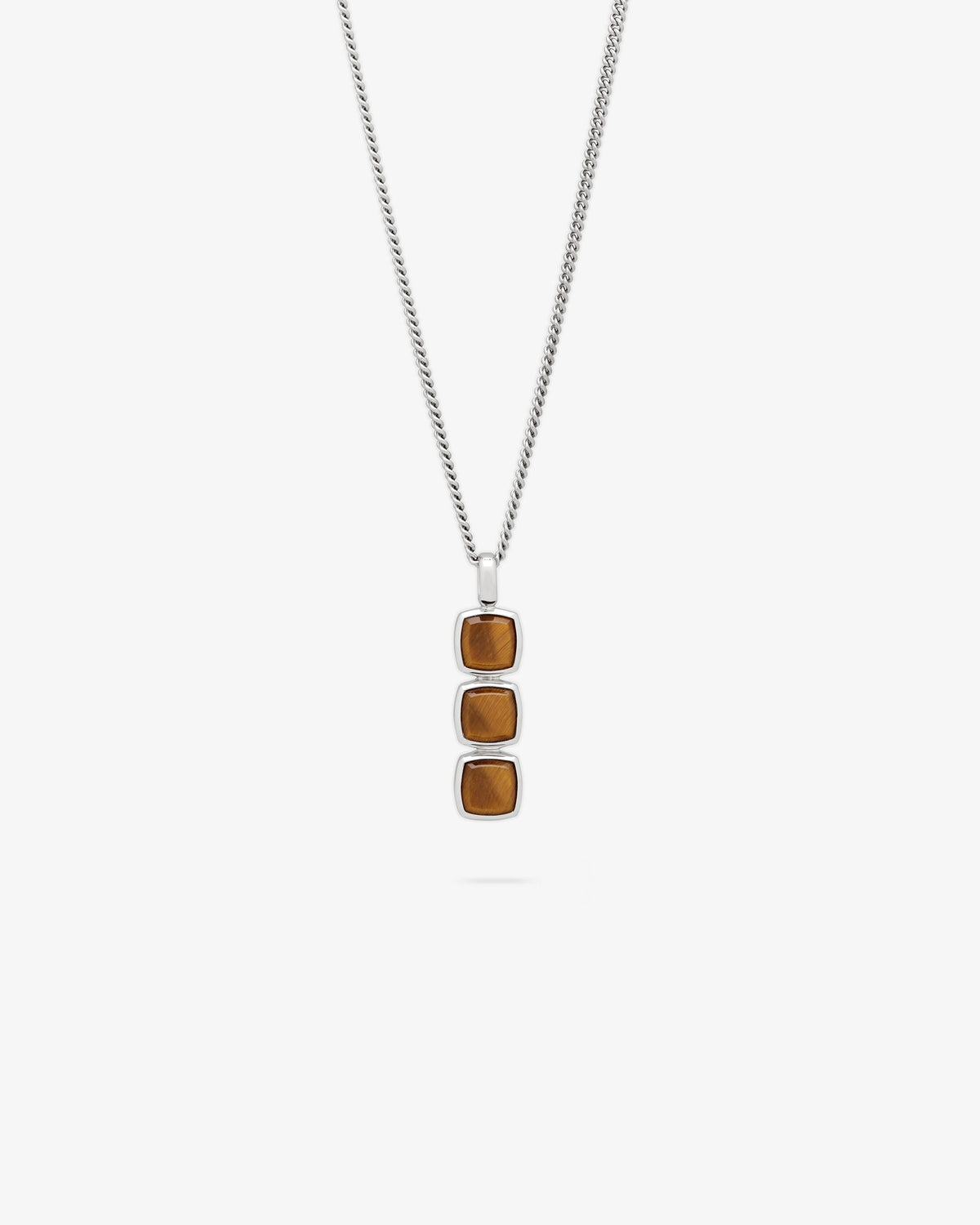 Tom Wood Mini Cushion Pendant Tiger Eye
