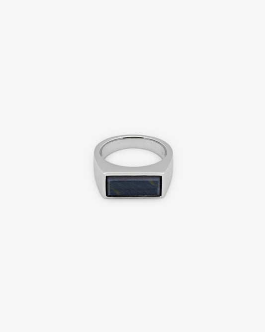 Tom Wood Peaky Ring Blue Hawk Eye