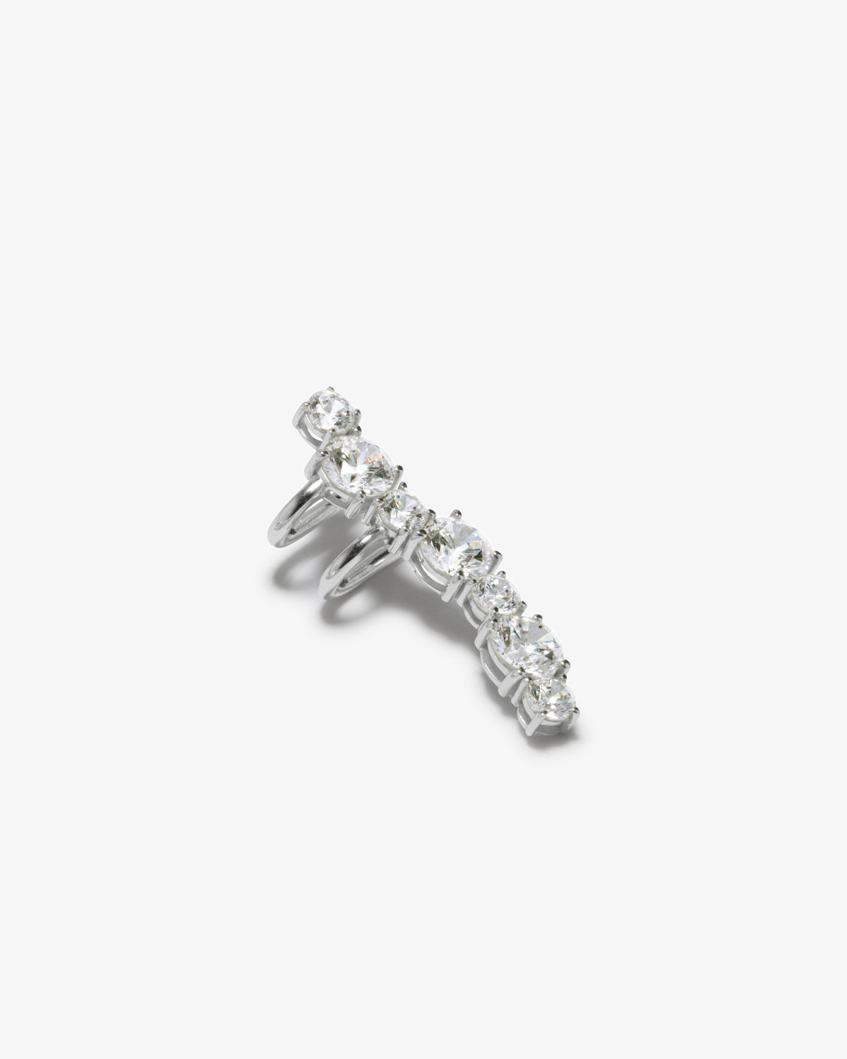 Completed Works – Crystal Ear Cuff