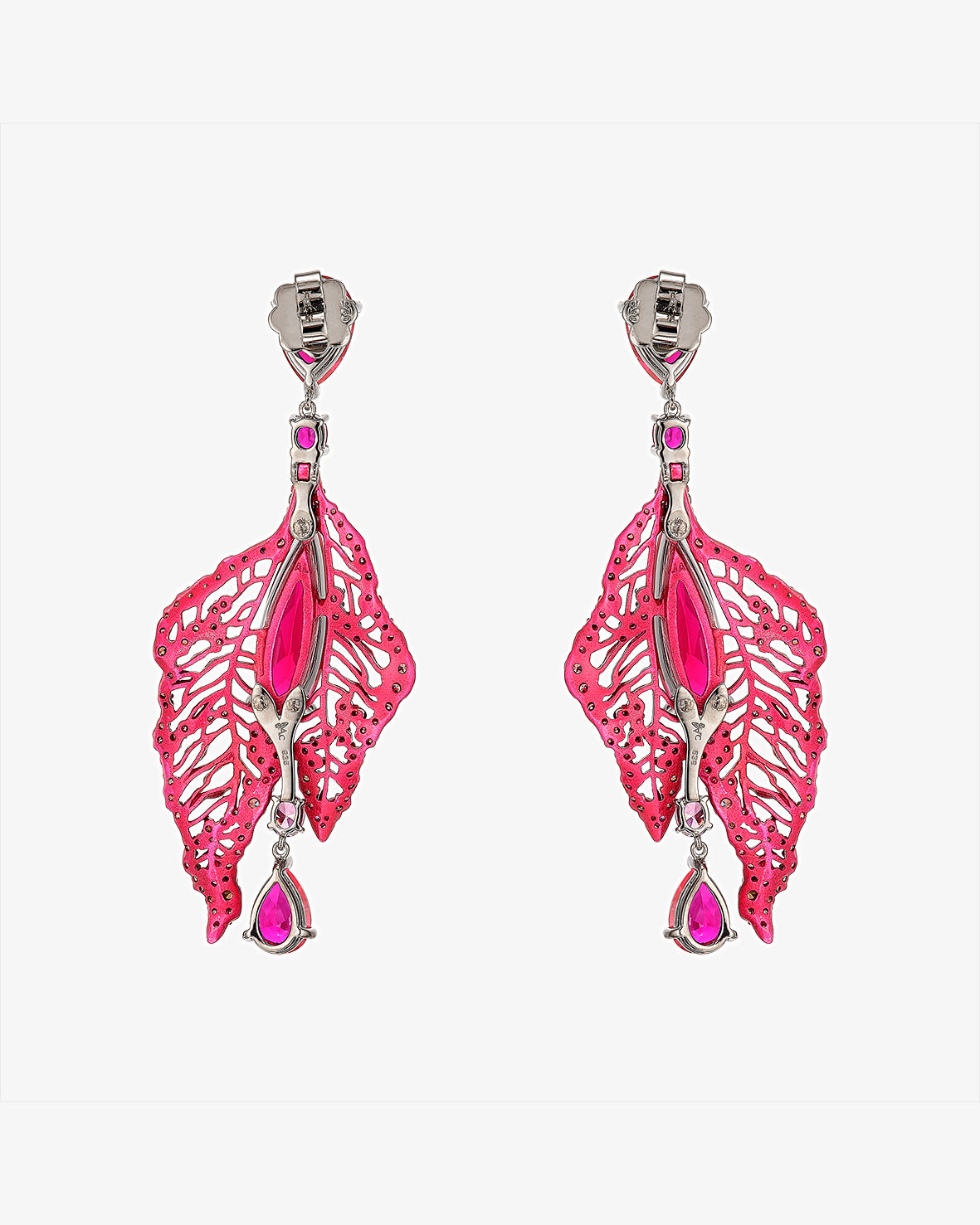 Anabela Chan Ruby Atlantis Drop Earrings