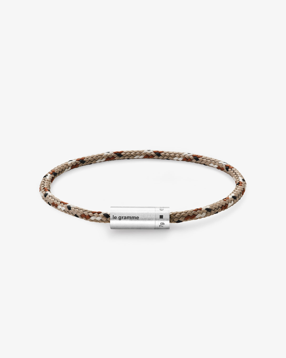 Le gramme 7g brushed beige technical nato bracelet